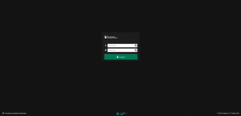 Interface | Docs Visionbox