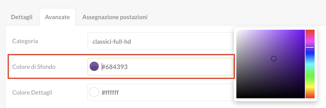 Personalizzazione template Popolari | Docs Visionbox